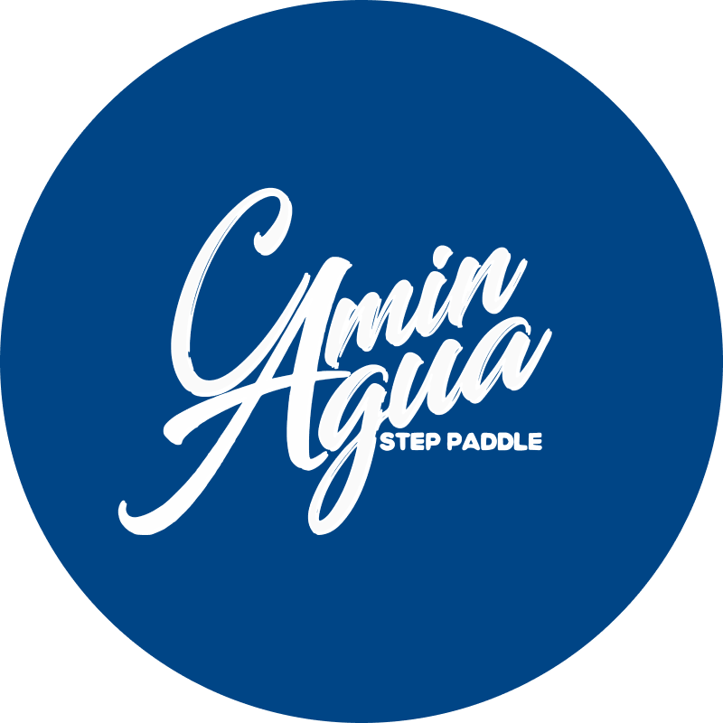 Logo Caminagua Step Paddle. Activité originale Martinique.