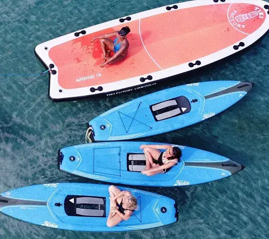 Photo Caminagua Step Paddle. Activité originale Martinique.