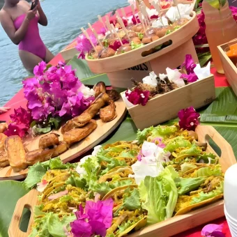 Photo Caminagua Step Paddle. Activité originale Martinique.