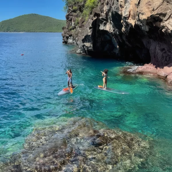 Photo Caminagua Step Paddle. Activité originale Martinique.