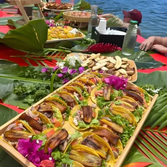 Photo Caminagua Step Paddle. Activité originale Martinique.